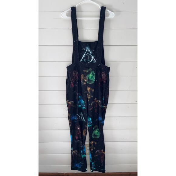 BlackMilk Harry Potter Overalls Jumpsuit Hogwarts Life Line Size Large L - Picture 5 of 10